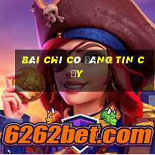 Bài Chì Có Đáng Tin Cậy