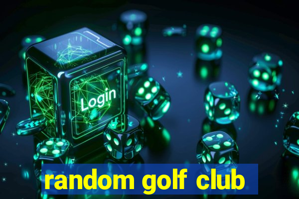 random golf club