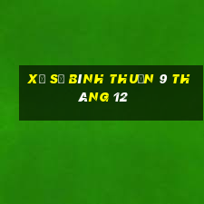 xổ số bình thuận 9 tháng 12