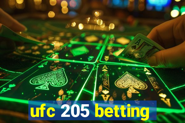 ufc 205 betting