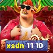 xsdn 11 10