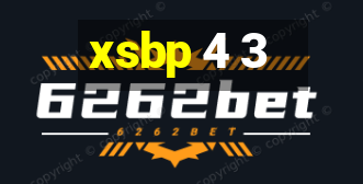 xsbp 4 3