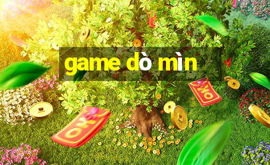 game dò mìn