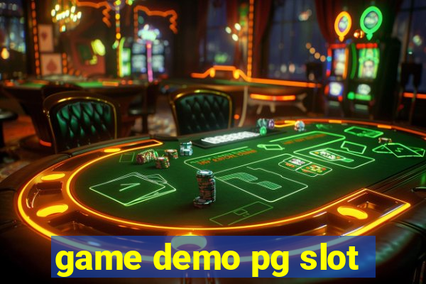 game demo pg slot