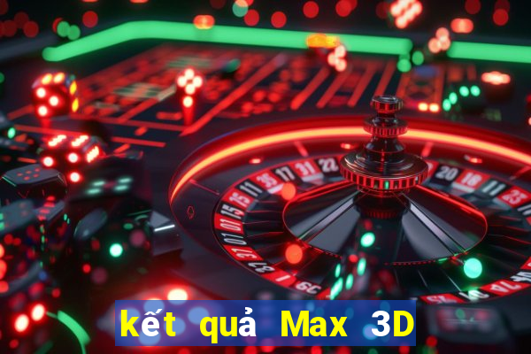 kết quả Max 3D pro ngày 20