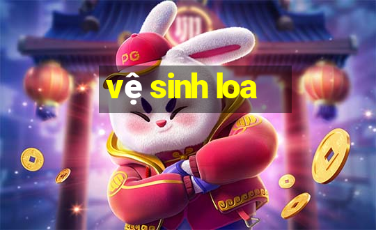 vệ sinh loa