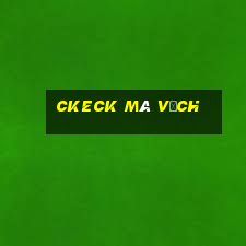 ckeck mã vạch