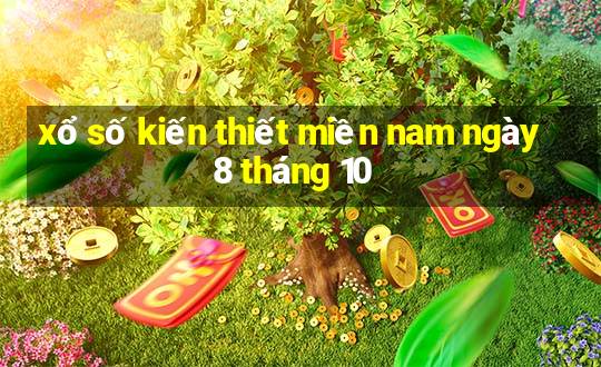 xổ số kiến thiết miền nam ngày 8 tháng 10