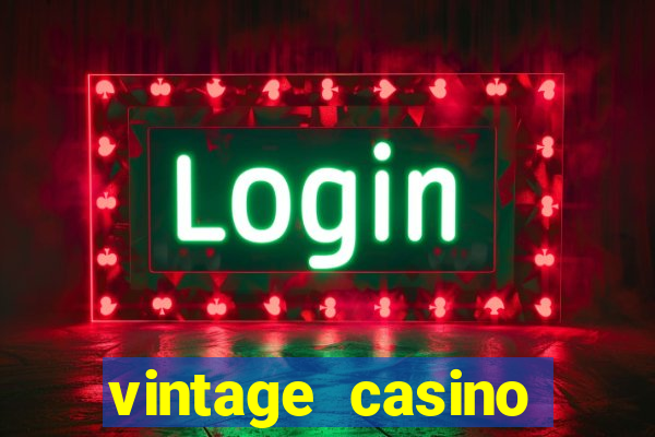 vintage casino table games