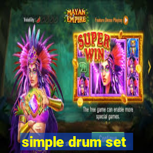 simple drum set