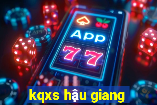 kqxs hậu giang