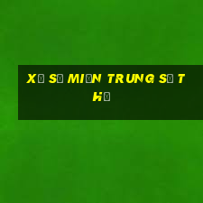 xổ số miền trung số thử