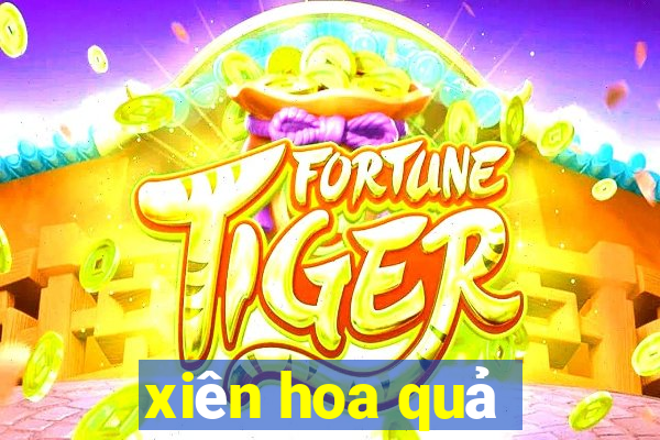 xiên hoa quả