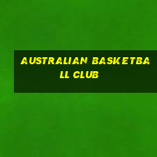 australian basketball club