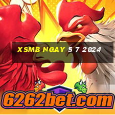 xsmb ngay 5 7 2024