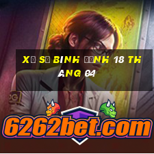 xổ số bình định 18 tháng 04