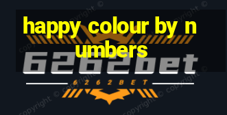 happy colour by numbers