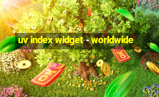 uv index widget - worldwide