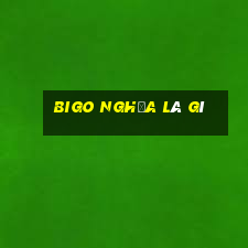 bigo nghĩa là gì