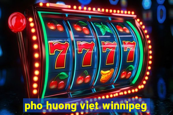 pho huong viet winnipeg