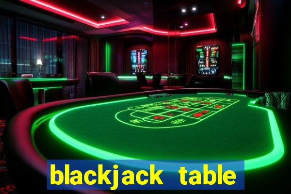 blackjack table game odds