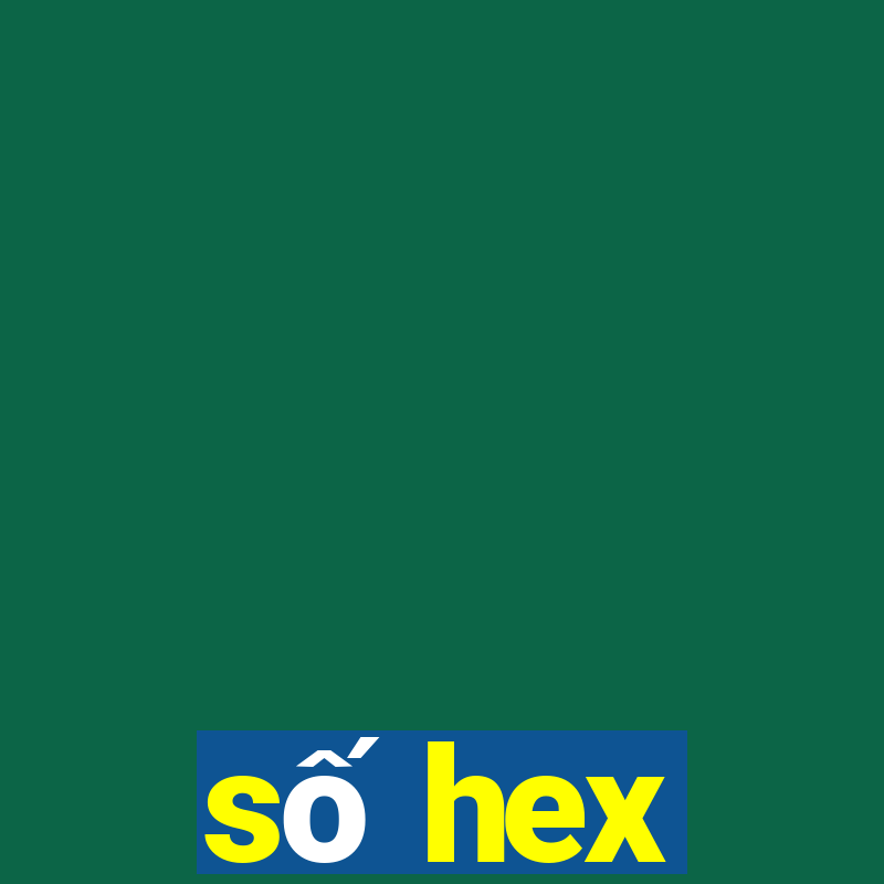 số hex