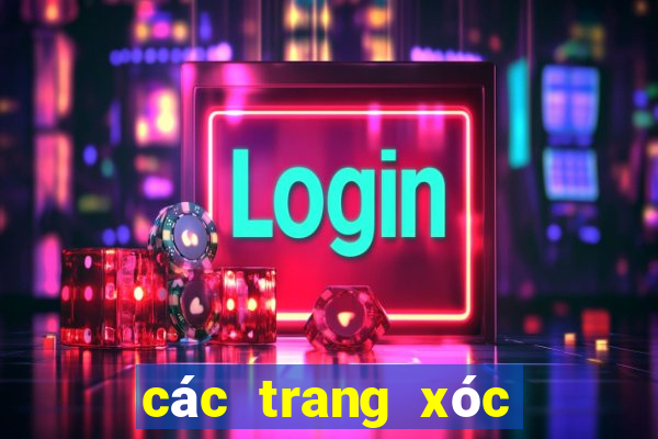 các trang xóc đĩa trực tuyến