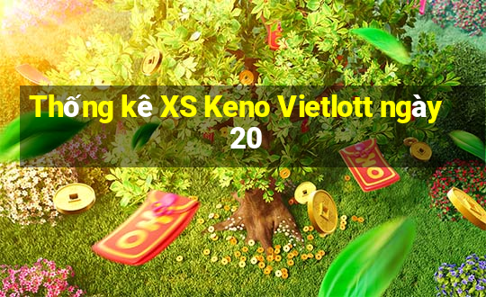 Thống kê XS Keno Vietlott ngày 20