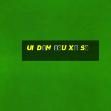 ui dẫn đầu xổ số