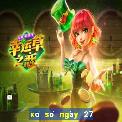 xổ số ngày 27 tháng 1