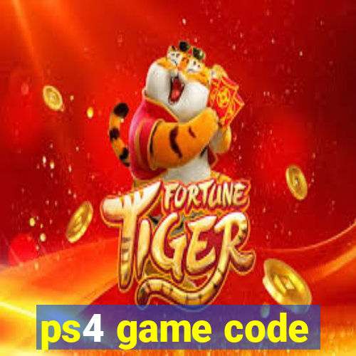 ps4 game code