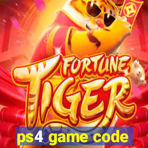 ps4 game code