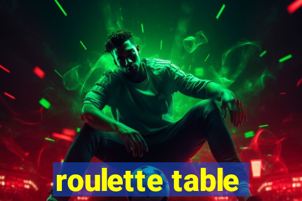 roulette table