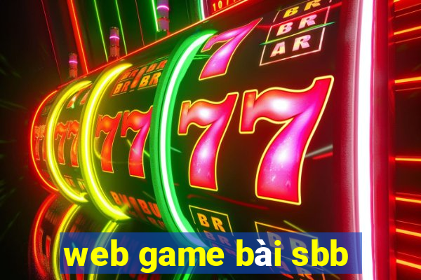 web game bài sbb