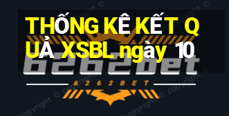 THỐNG KÊ KẾT QUẢ XSBL ngày 10