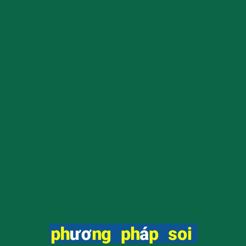 phương pháp soi cầu tiến lên