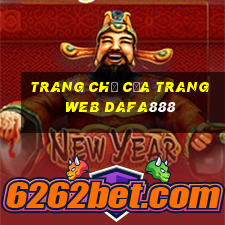 Trang chủ của trang web dafa888