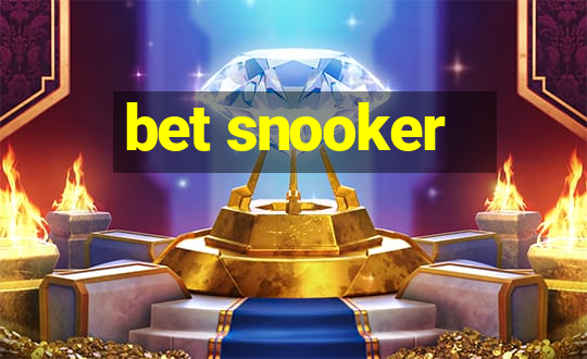 bet snooker