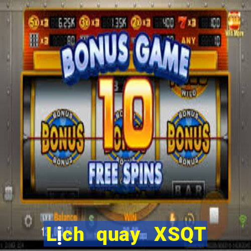 Lịch quay XSQT ngày mai