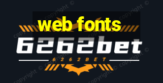 web fonts