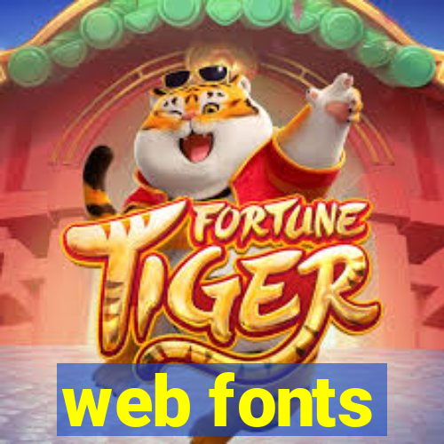 web fonts