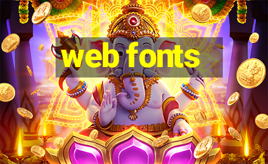 web fonts