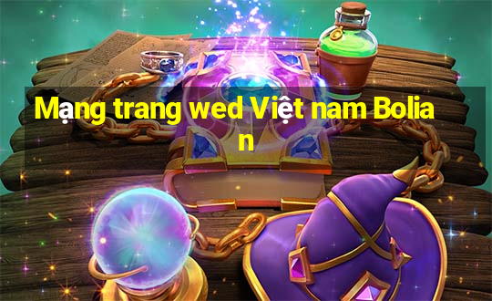 Mạng trang wed Việt nam Bolian