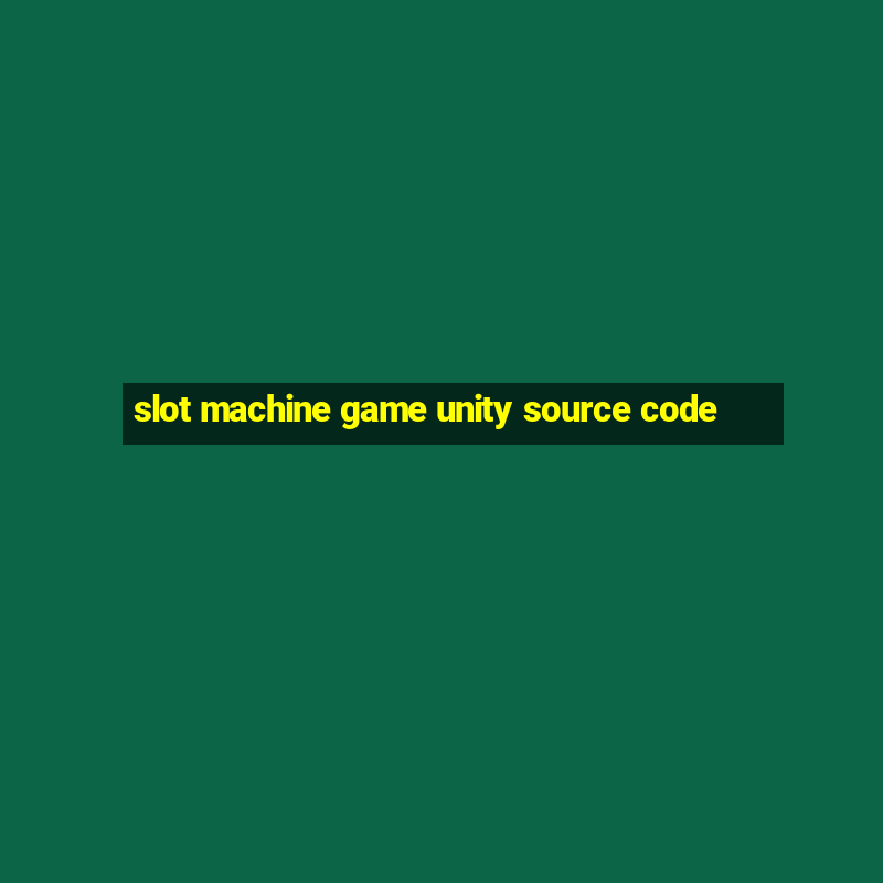 slot machine game unity source code