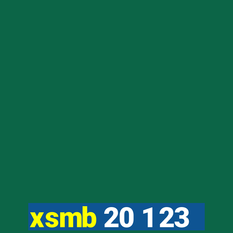 xsmb 20 1 23