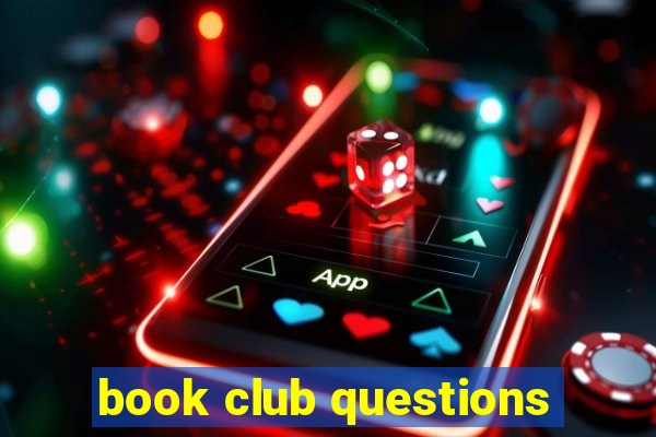 book club questions