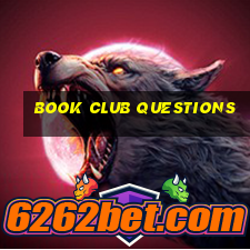 book club questions