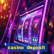 casino deposit bonus 400