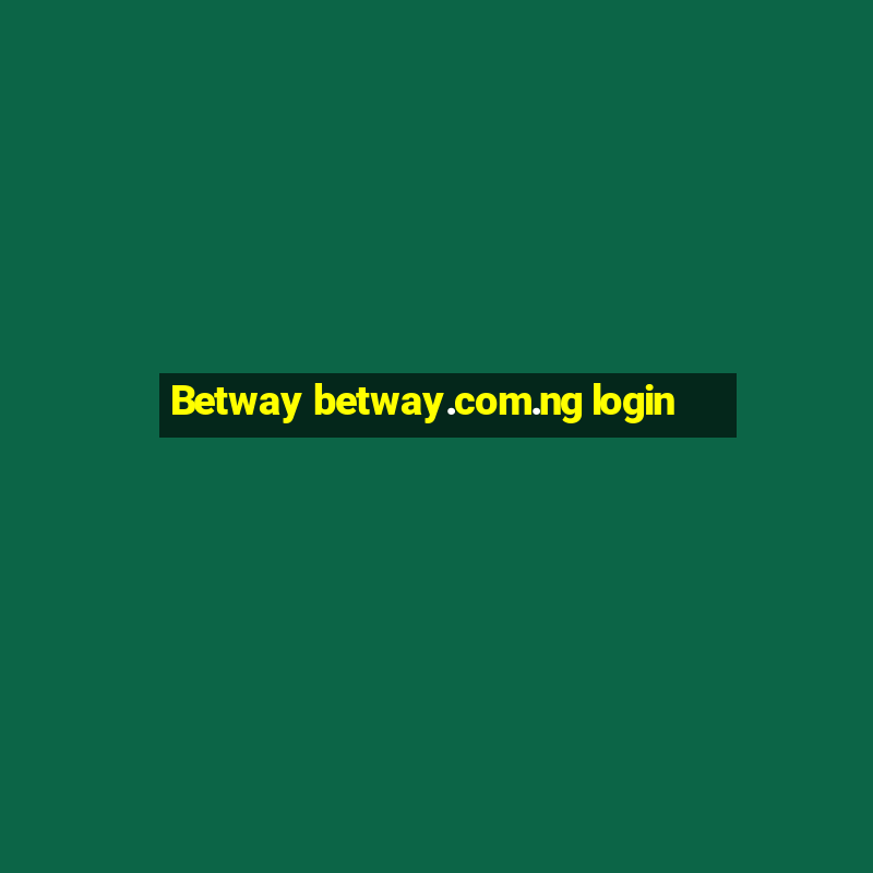 Betway betway.com.ng login