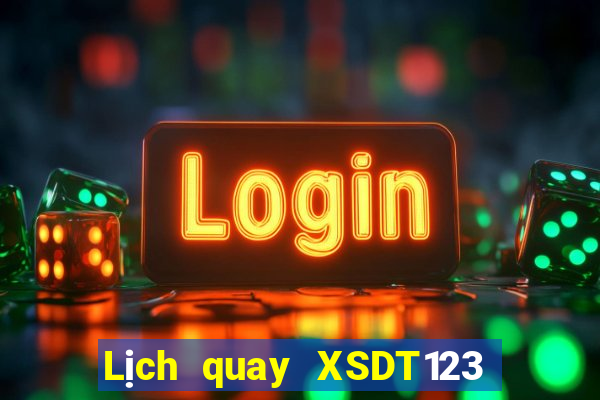 Lịch quay XSDT123 thứ tư